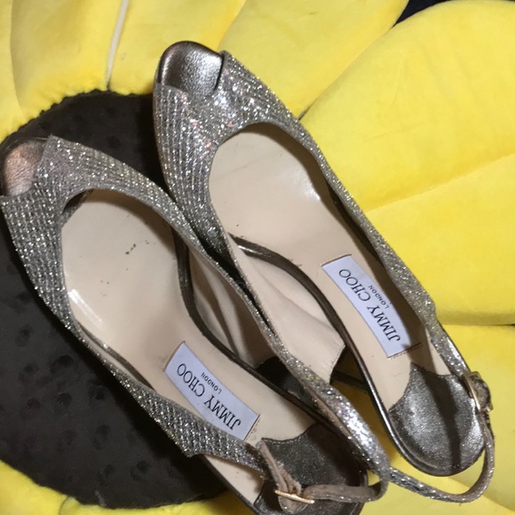 Jimmy Choo bling bling heels